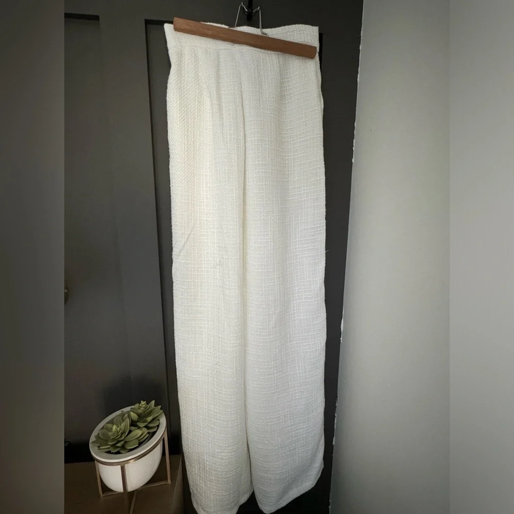 Showpo Walter’s Pant- Tweed Wide Leg Tailored Pant - Picture 6 of 8